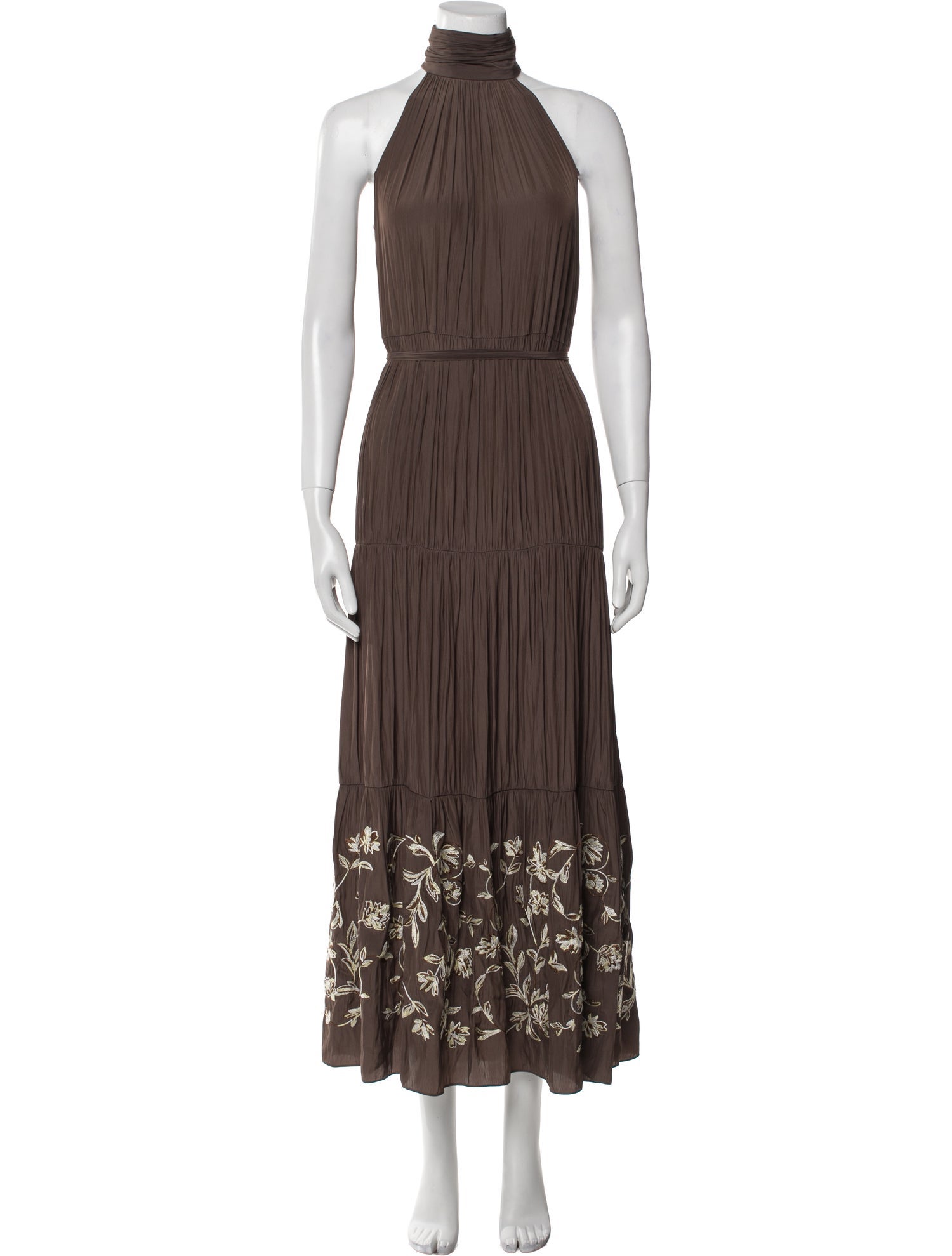 Ramy Brook Halterneck Long Dress w/ Tags
