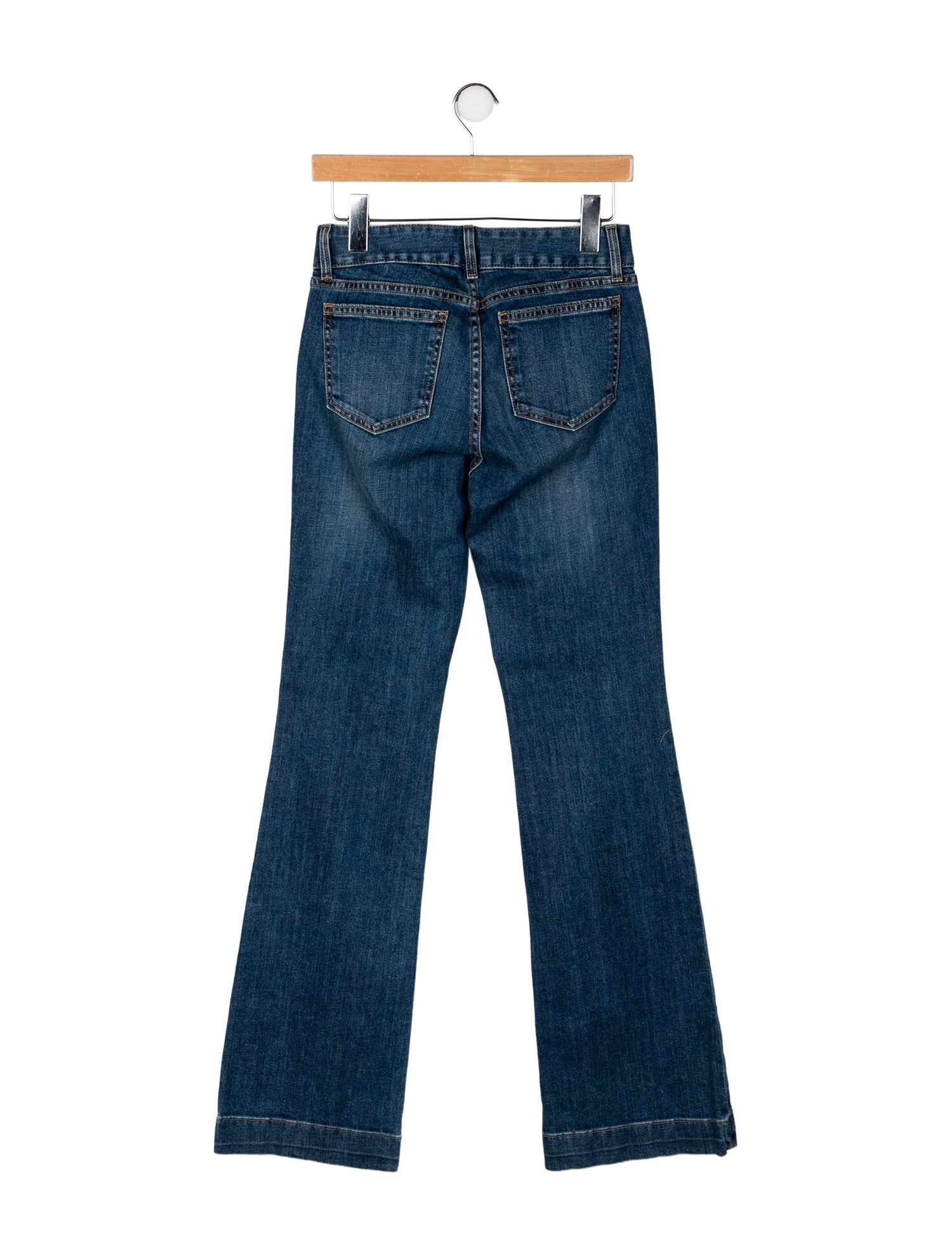 Ramy Brook Mid-Rise Wide Leg Jeans