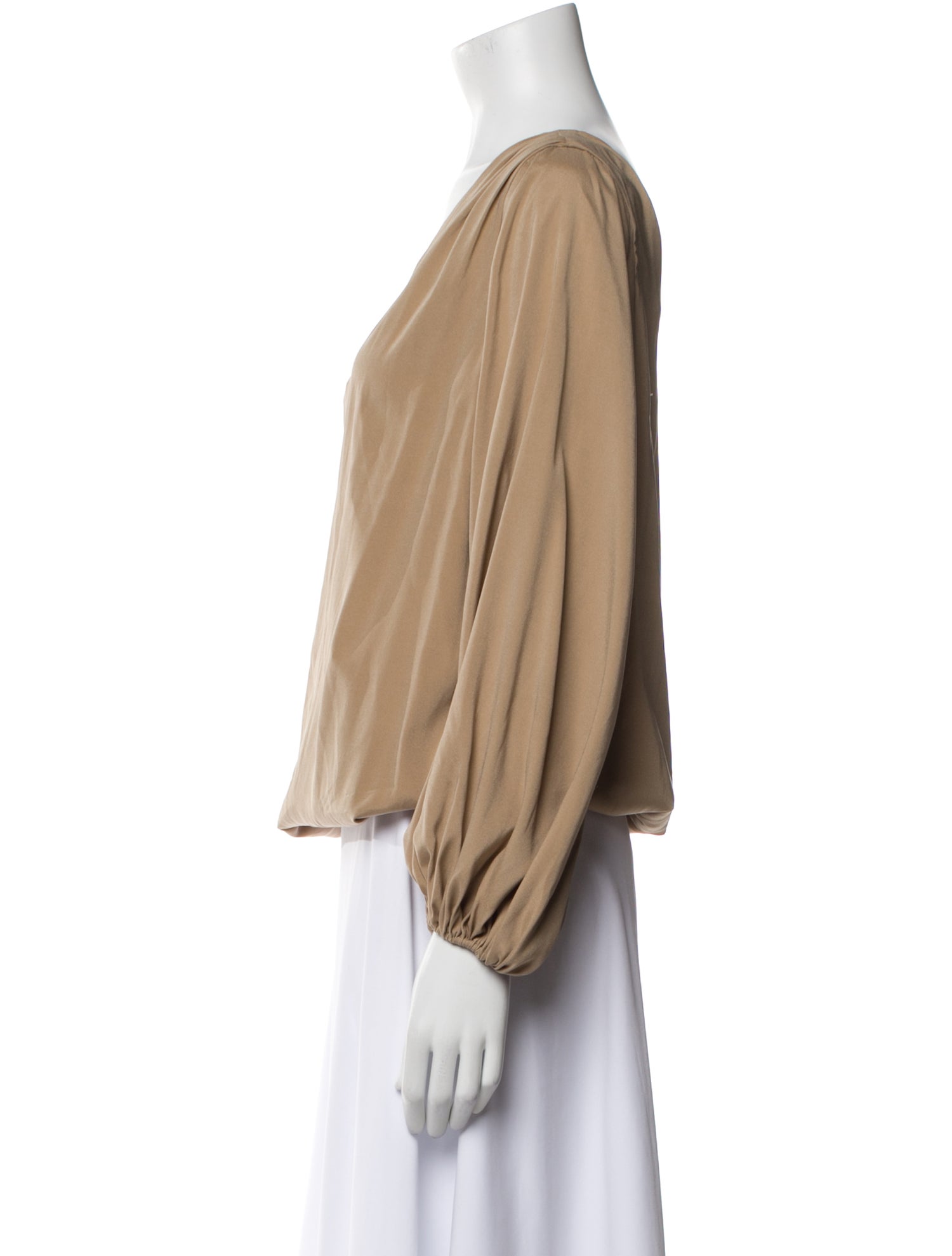 Ramy Brook Silk One-Shoulder Top