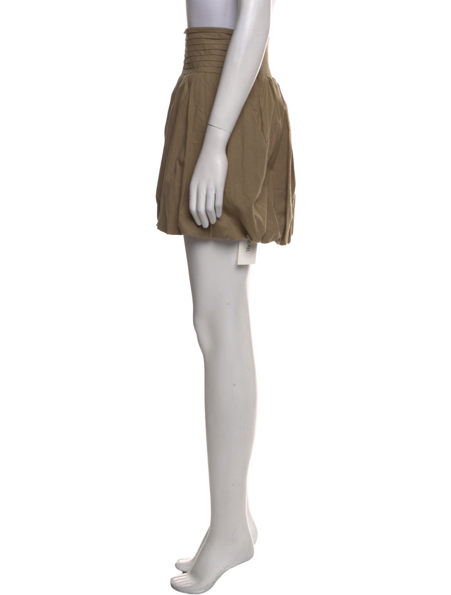 Ramy Brook Pleated Accents Mini Skirt