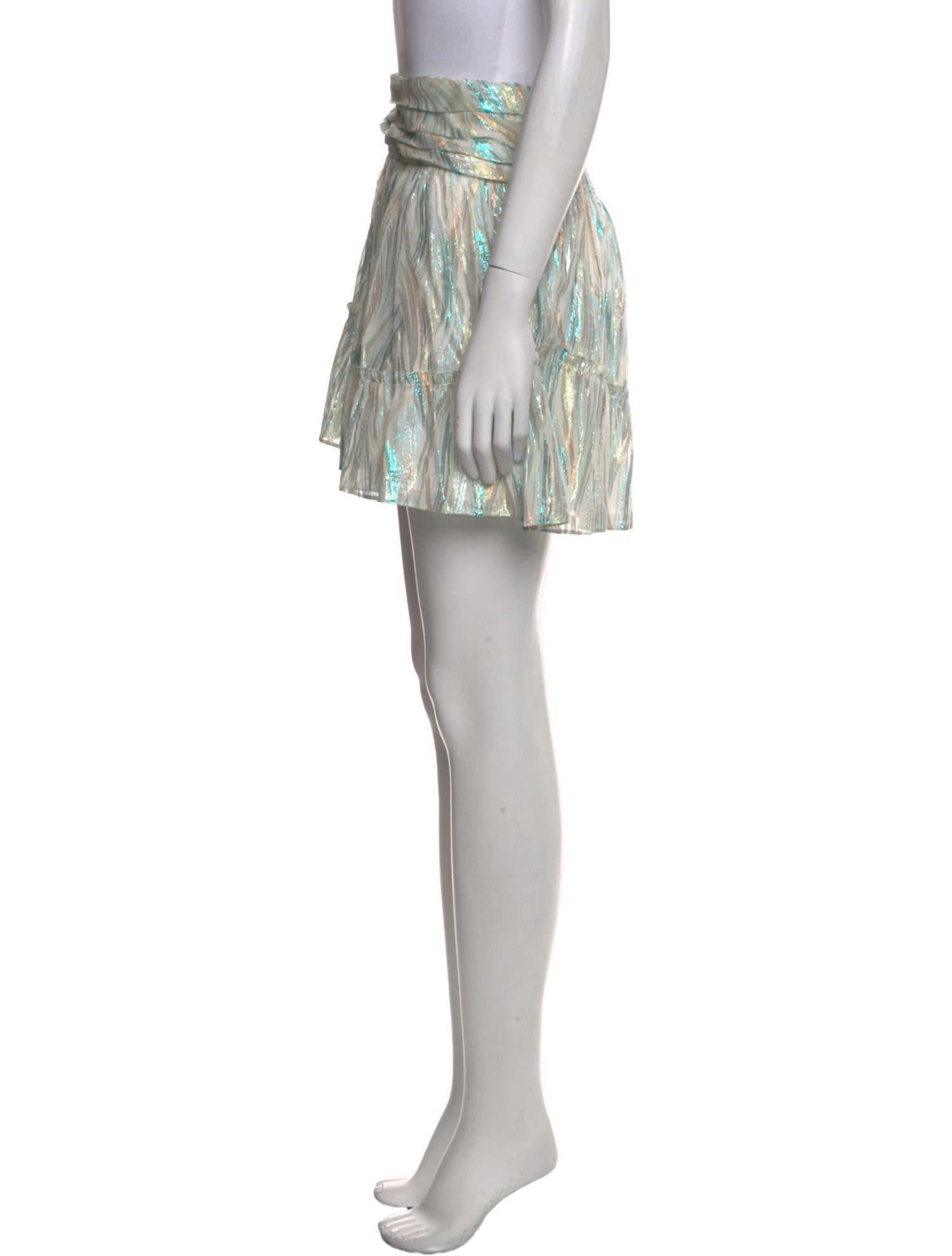 Ramy Brook Silk Mini Skirt