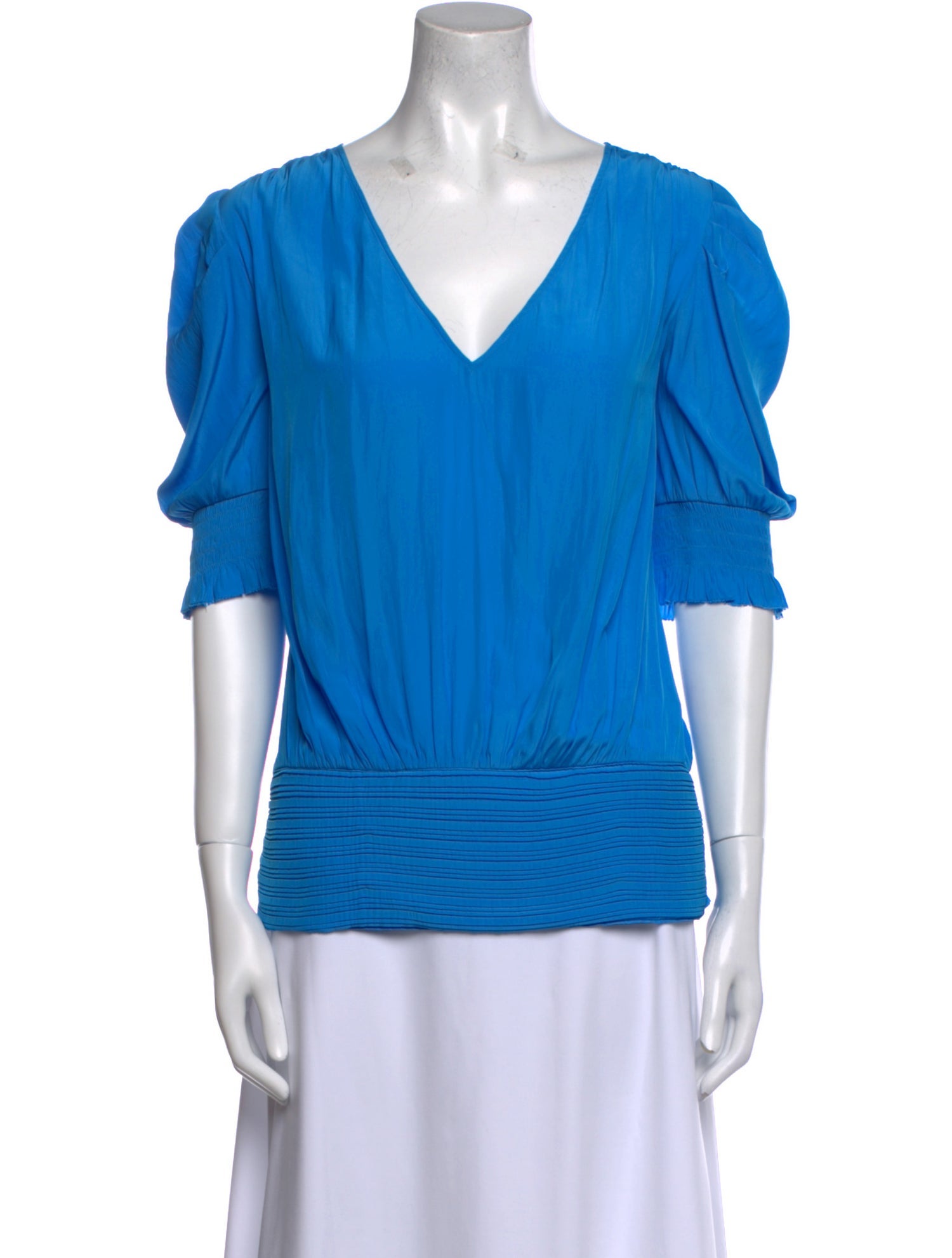 Ramy Brook V-Neck Three-Quarter Sleeve Blouse w/ Tags