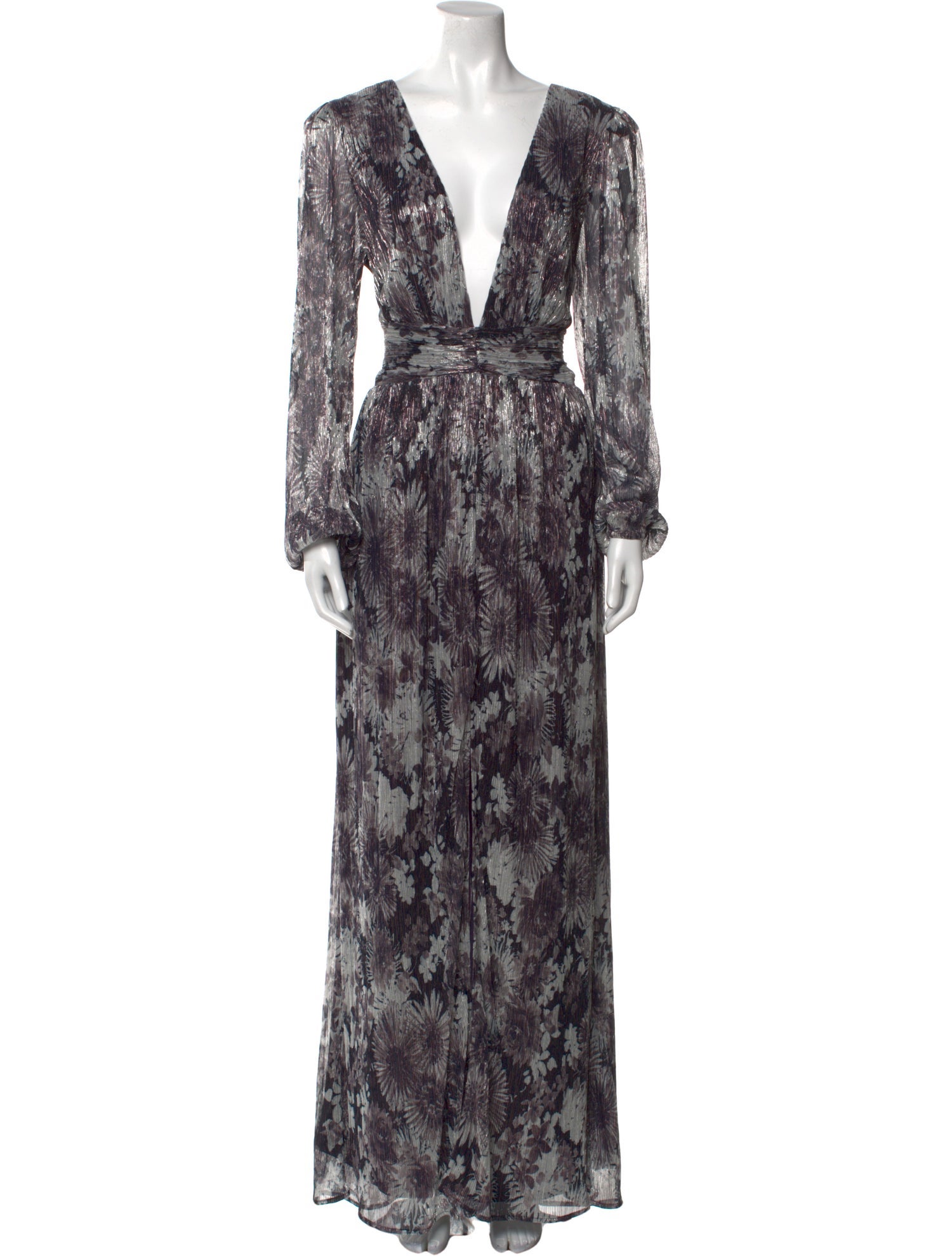 Ramy Brook Floral Print Long Dress w/ Tags