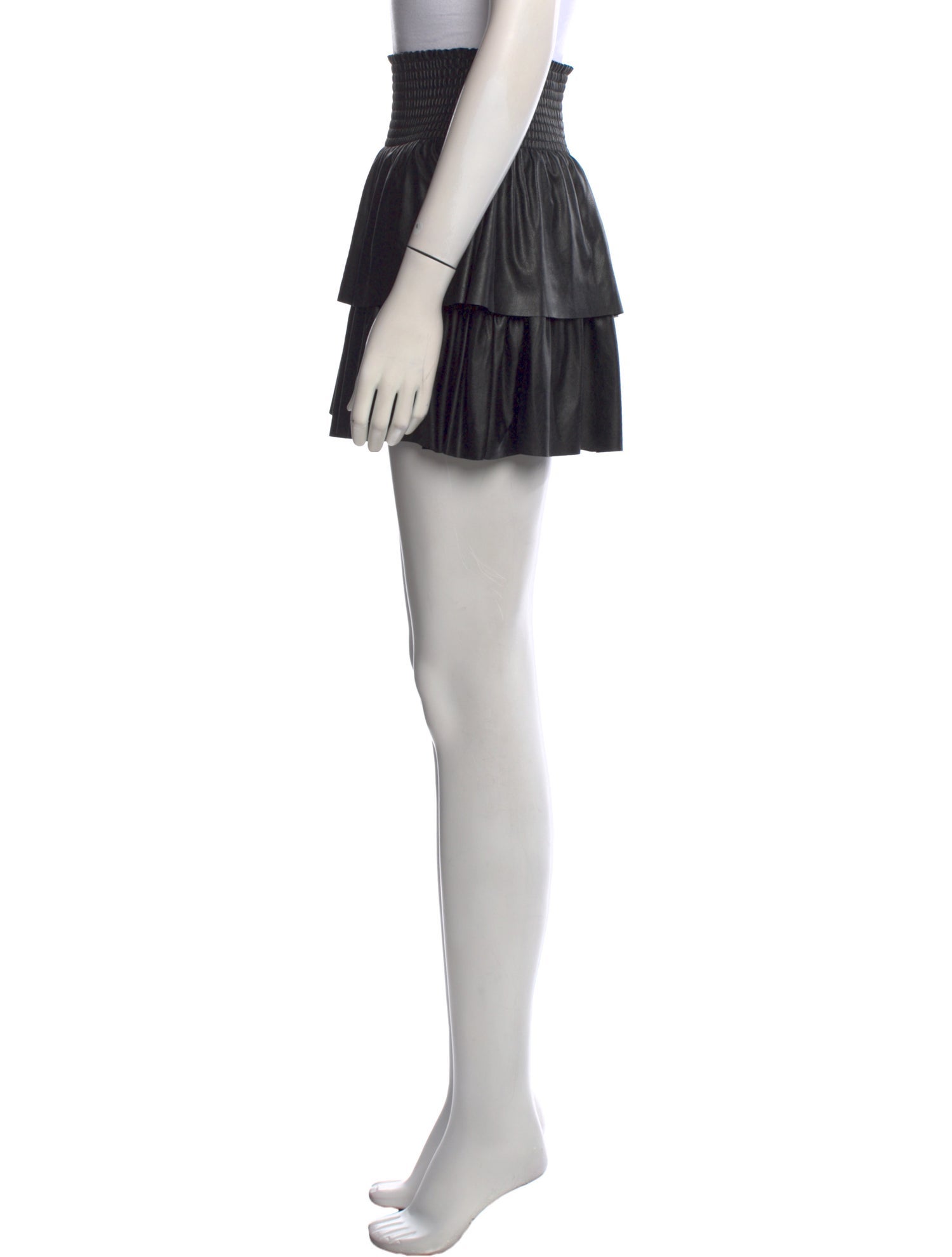 Ramy Brook Ruffle Embellishment Mini Skirt