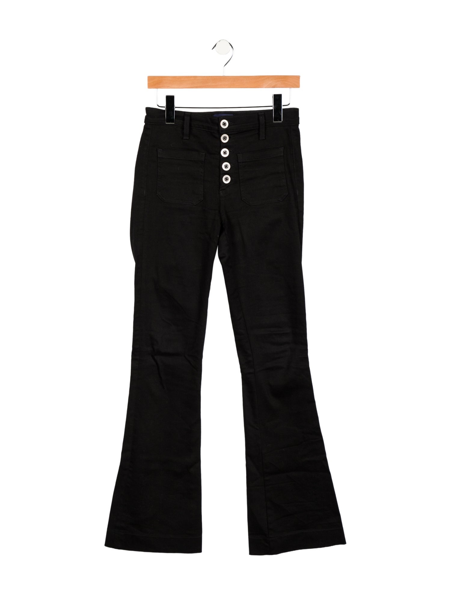 Ramy Brook Mid-Rise Wide Leg Jeans