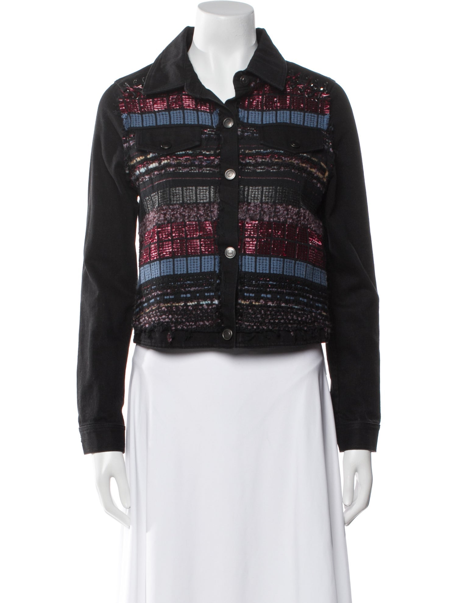 Ramy Brook Printed Biker Jacket