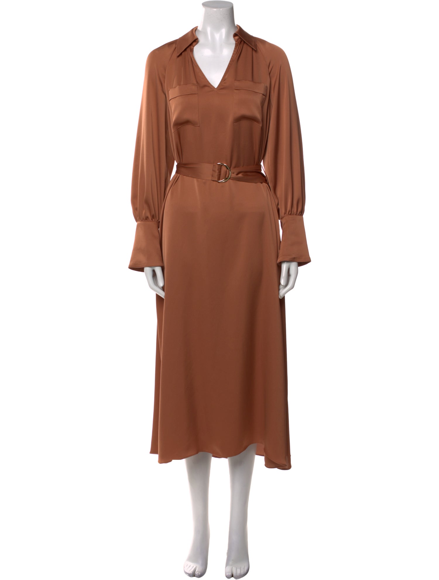 Ramy Brook V-Neck Long Dress