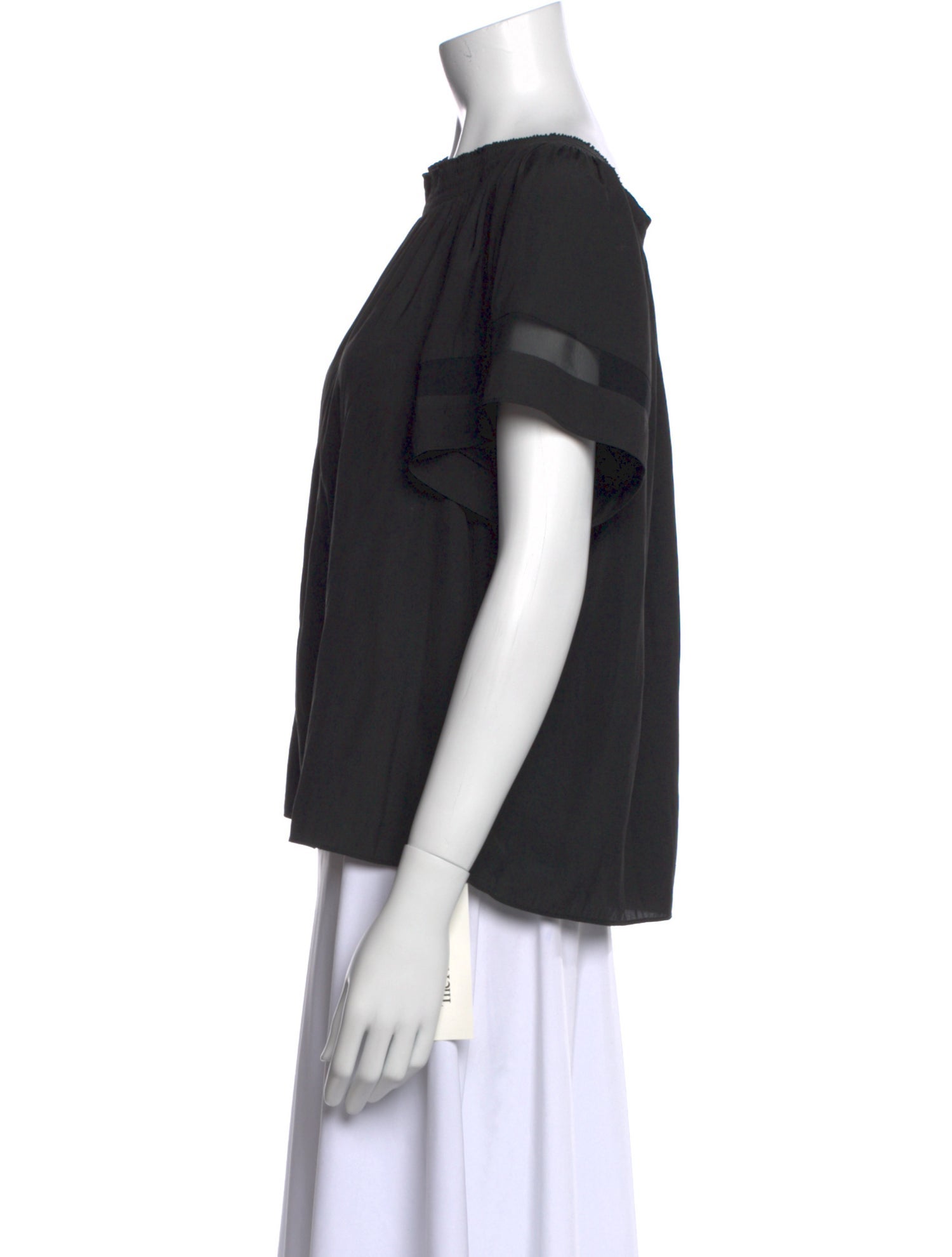 Ramy Brook Scoop Neck Short Sleeve Top