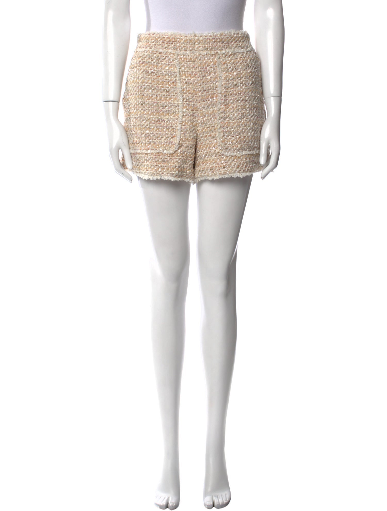 Ramy Brook Tweed Pattern Mini Shorts w/ Tags