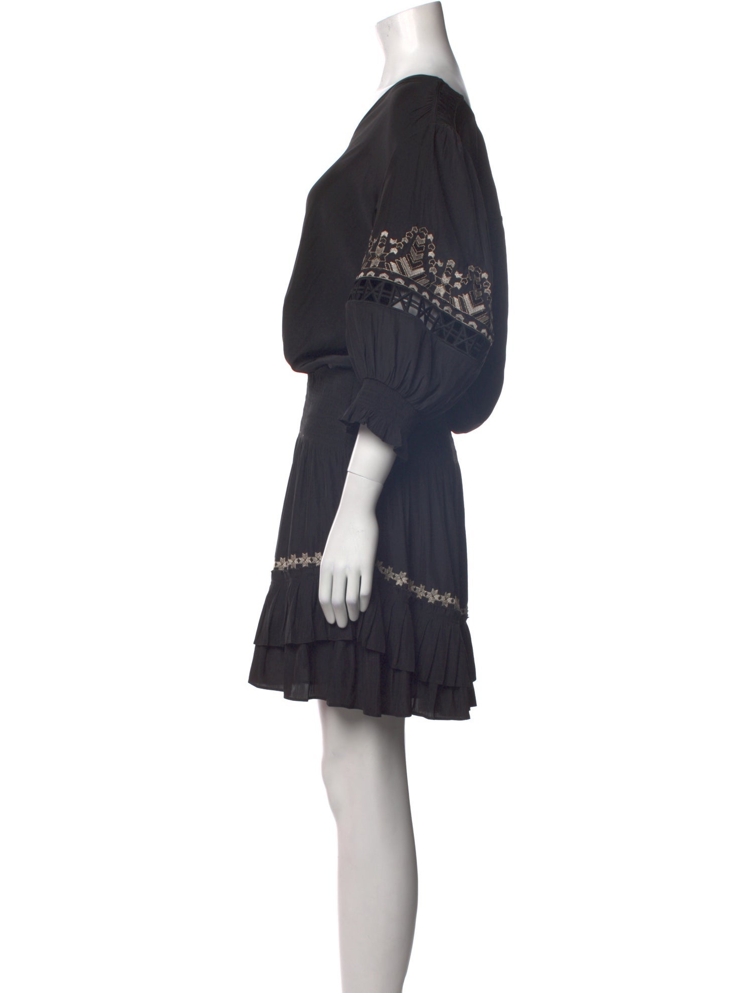 Ramy Brook V-Neck Mini Dress