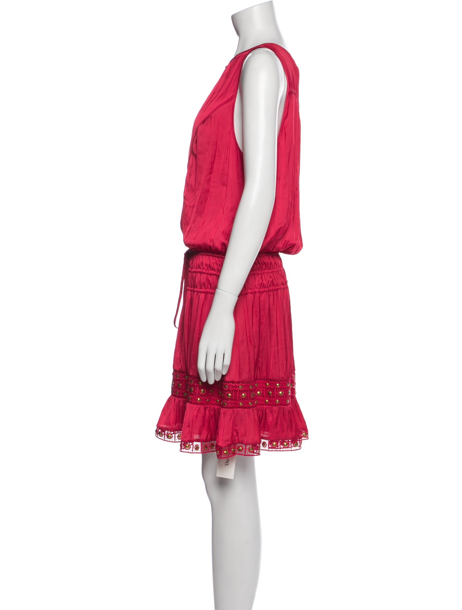 Ramy Brook Crew Neck Knee-Length Dress w/ Tags