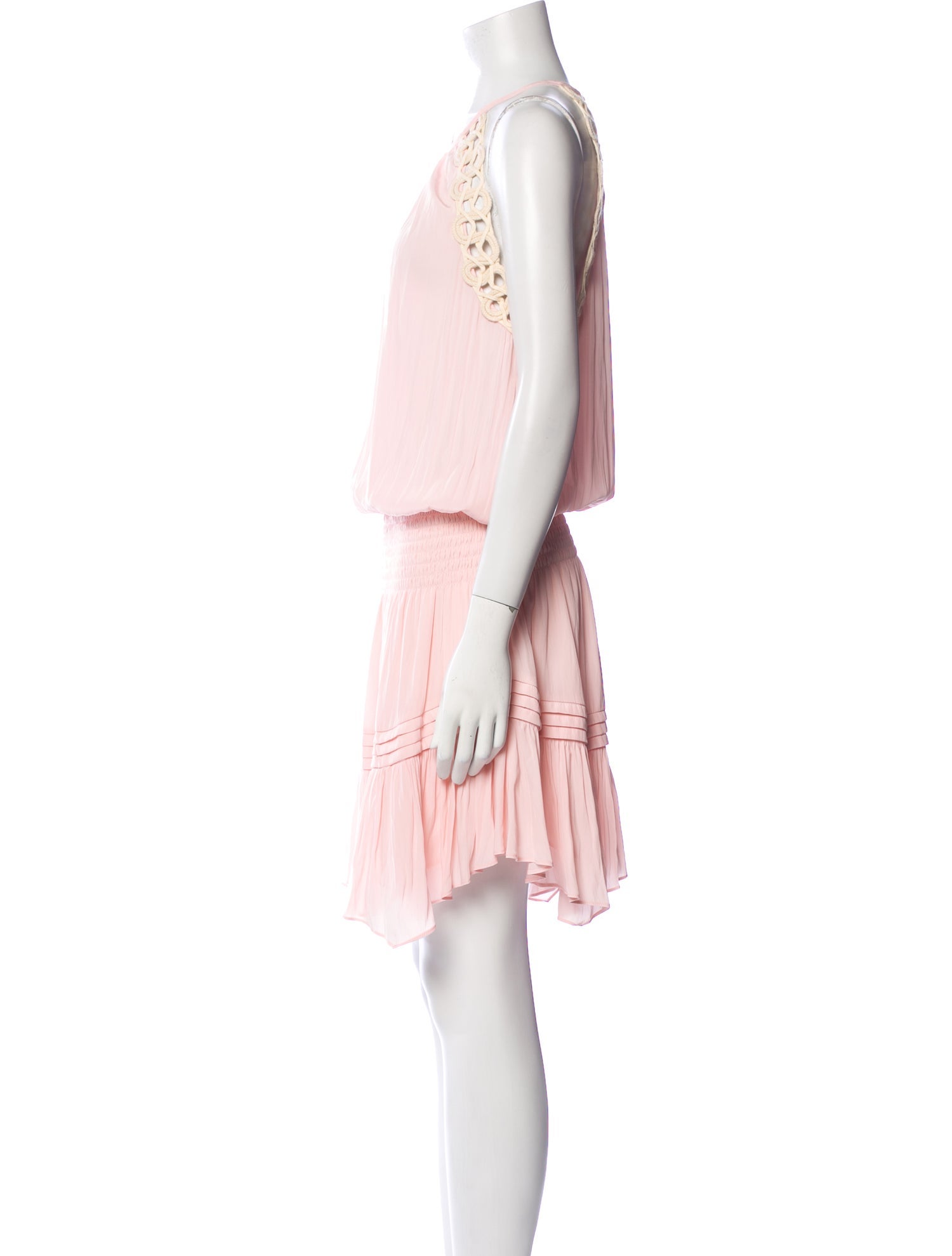 Ramy Brook Crew Neck Knee-Length Dress w/ Tags