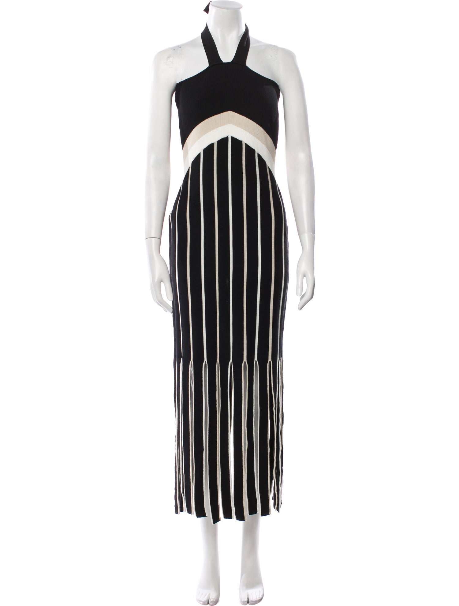 Ramy Brook Striped Long Dress