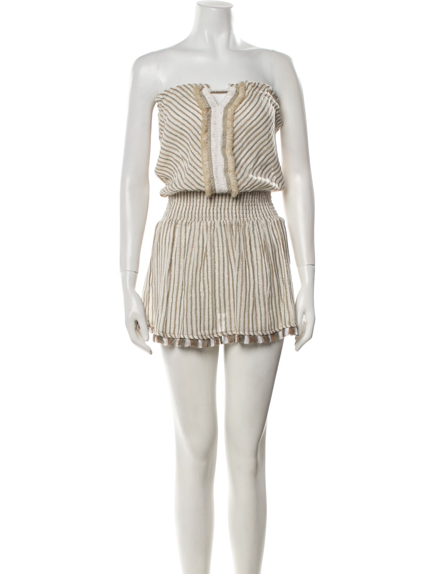 Ramy Brook Striped Mini Dress