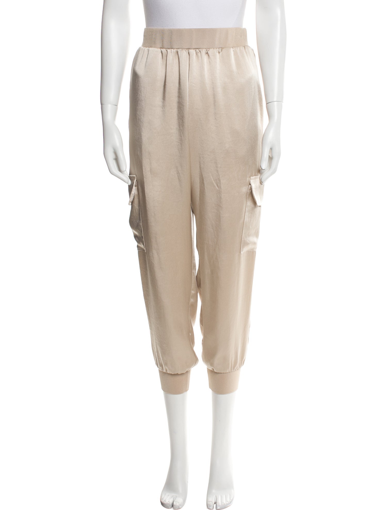 Ramy Brook Satin Sweatpants