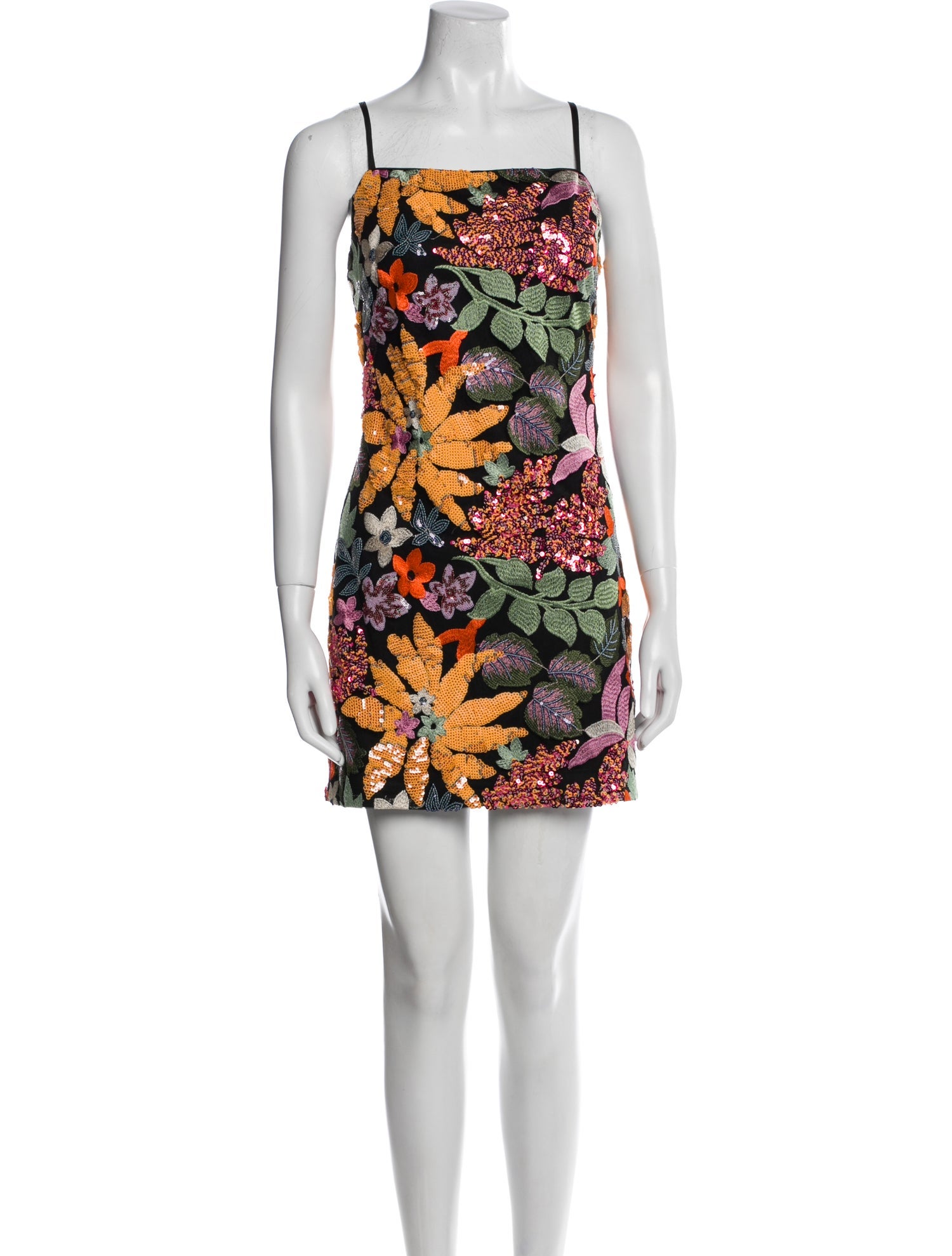 Ramy Brook Floral Print Mini Dress