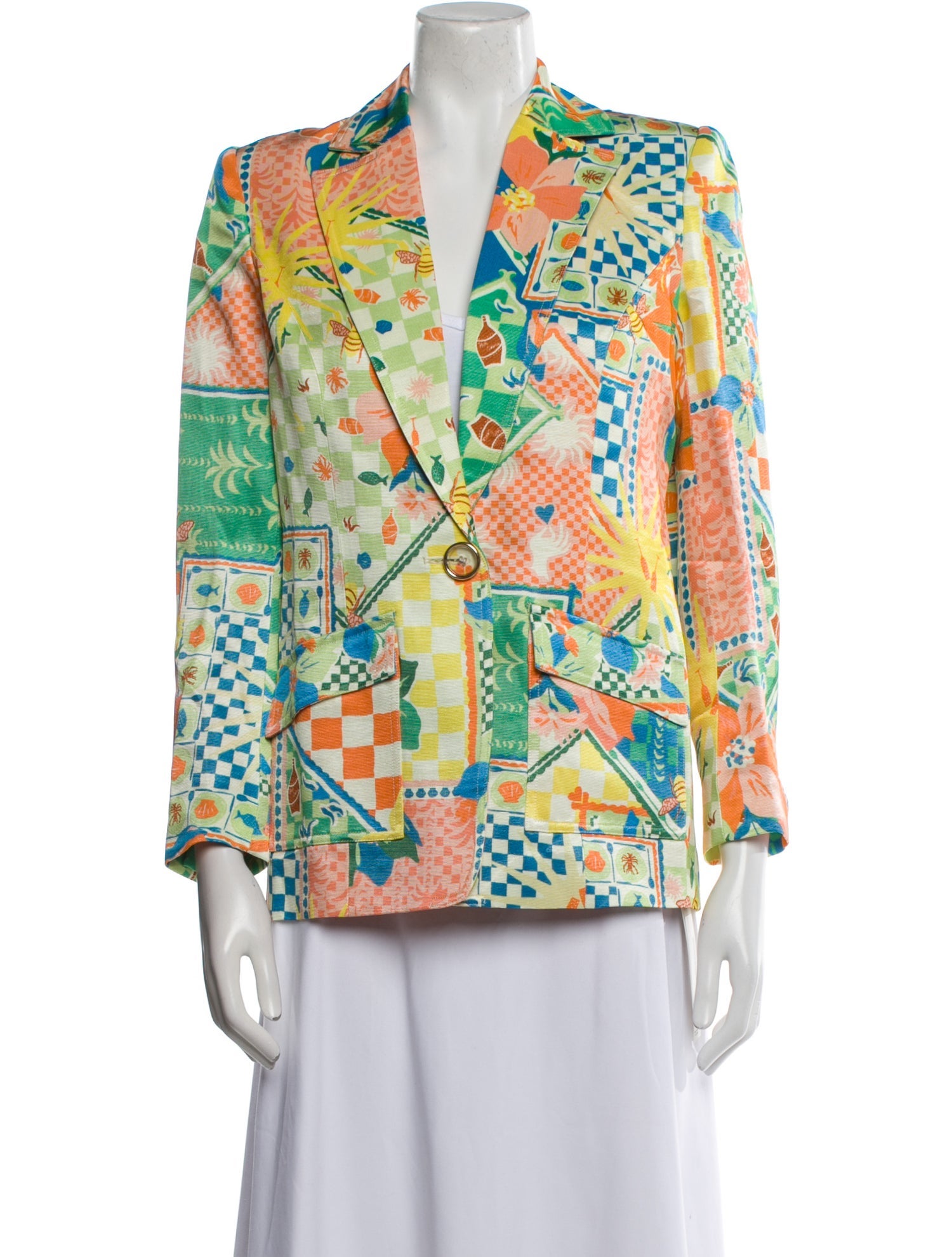 Ramy Brook Printed Blazer