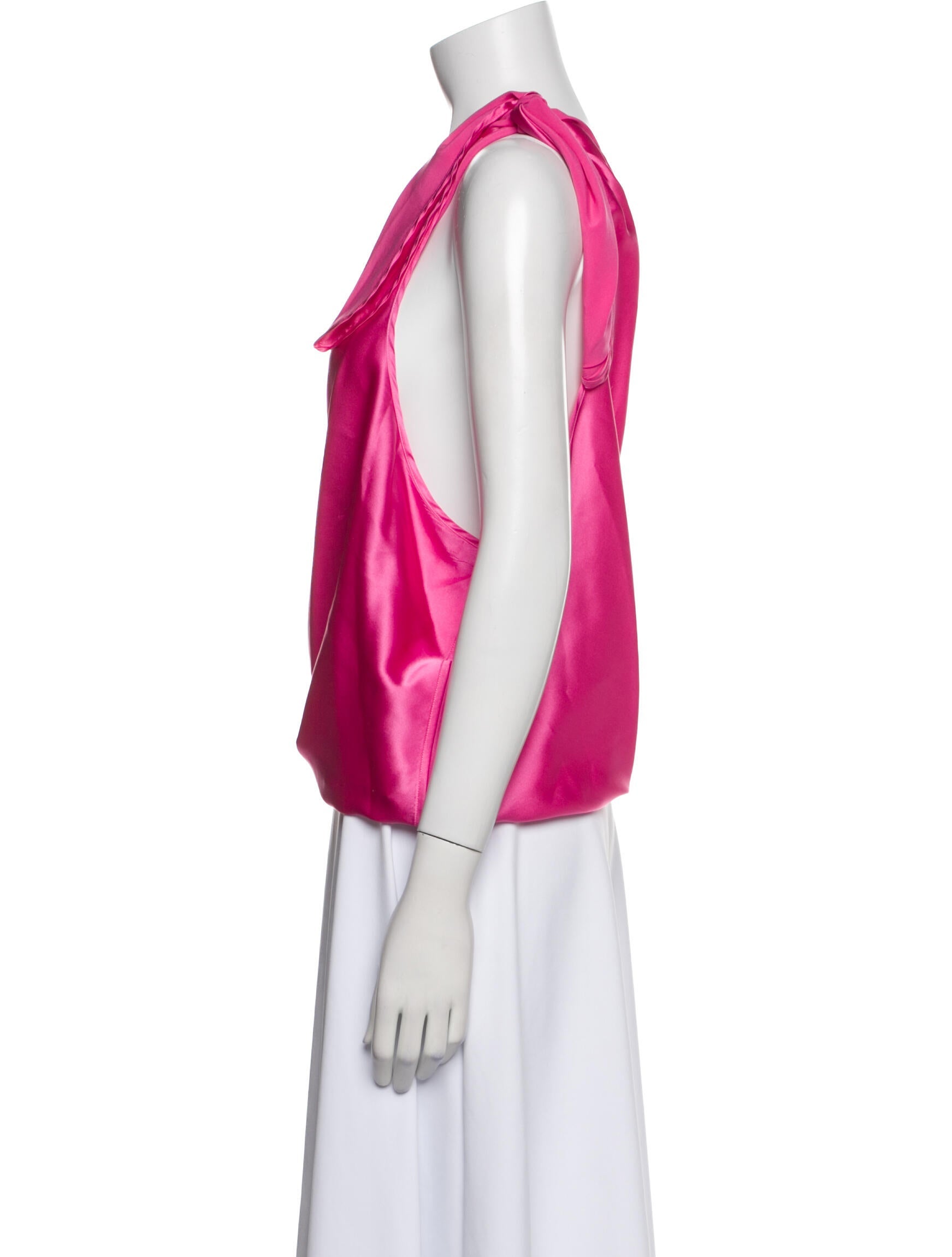 Ramy Brook Silk One-Shoulder Blouse