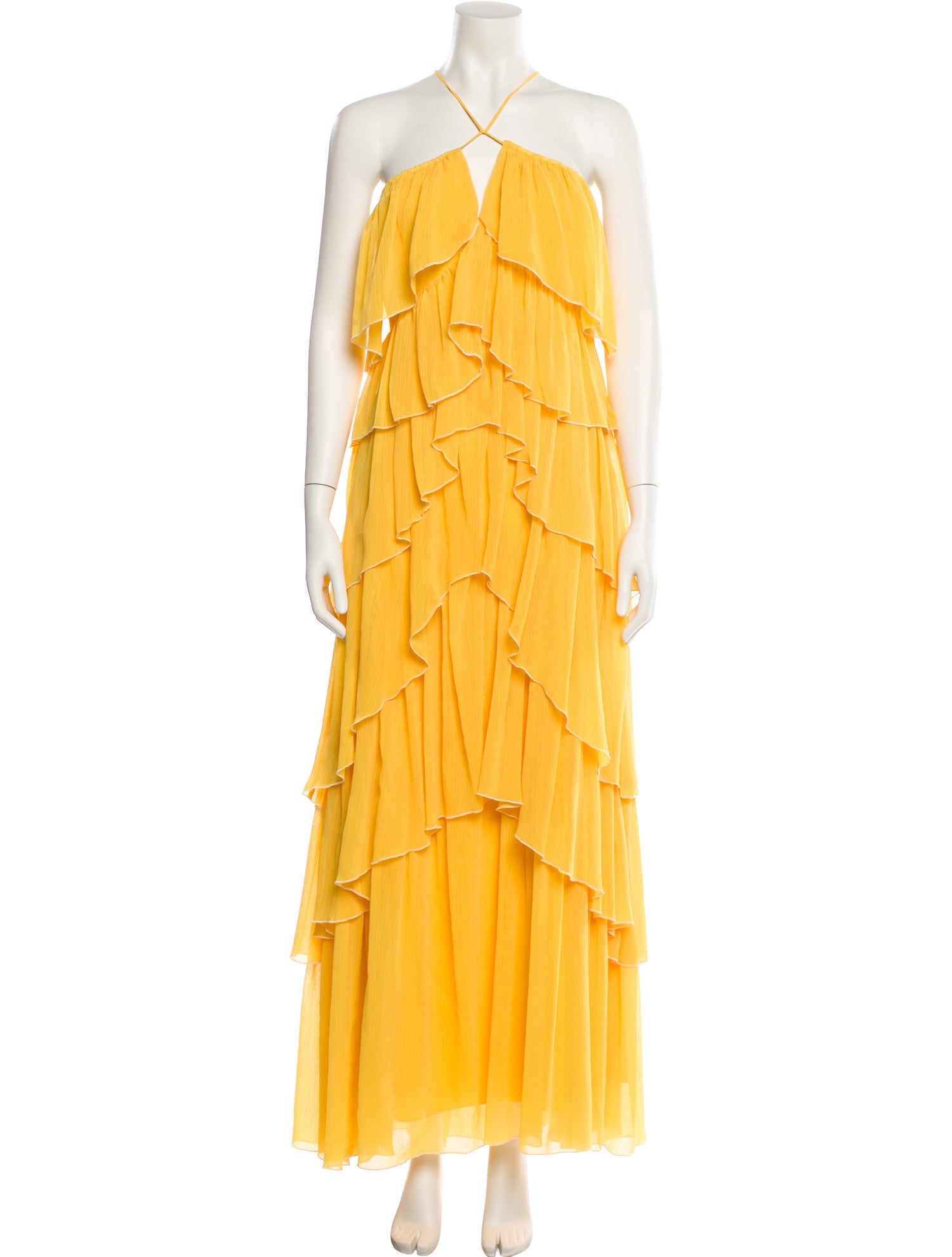 Ramy Brook Halterneck Long Dress