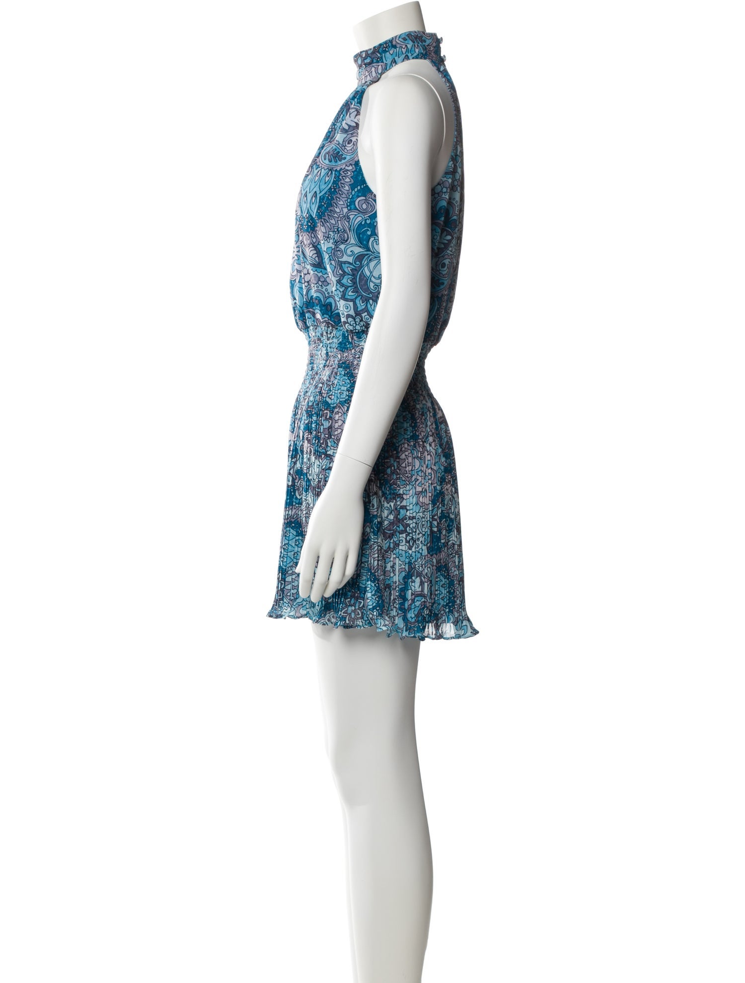 Ramy Brook Floral Print Mini Dress