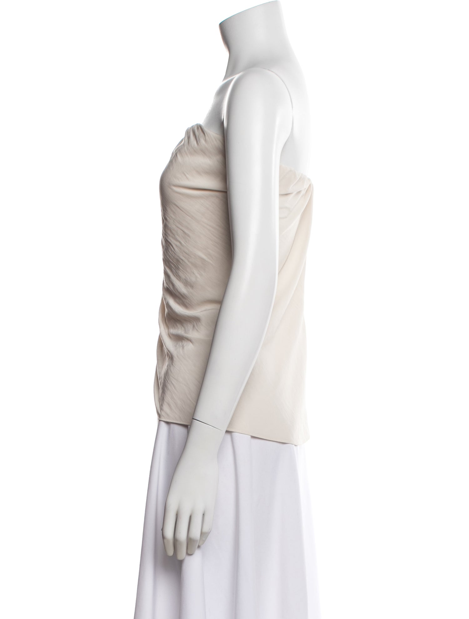 Ramy Brook Silk Strapless Blouse