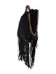 Ramy Brook Fringe Trimmed Suede Shoulder Bag