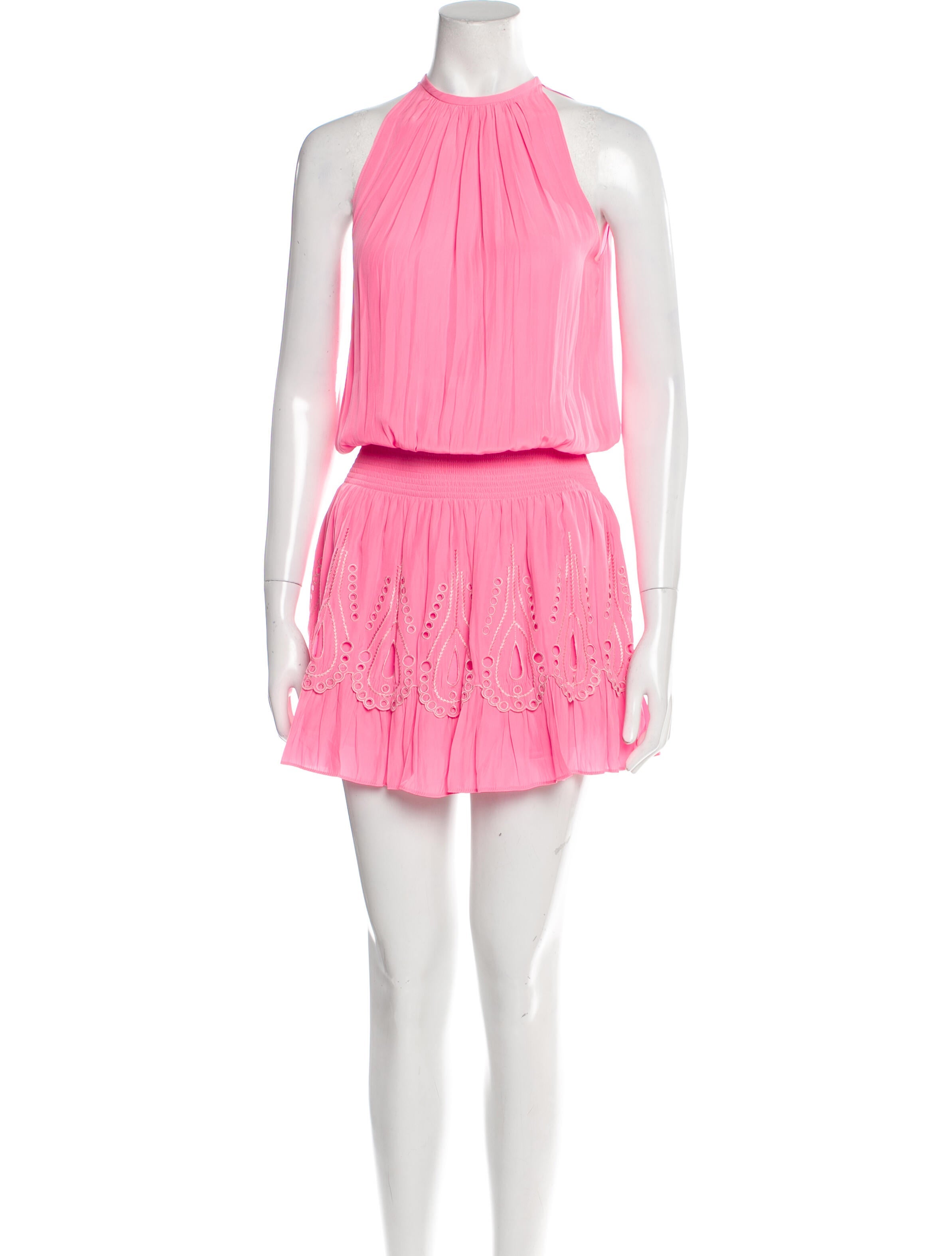 Ramy Brook Halterneck Mini Dress w/ Tags