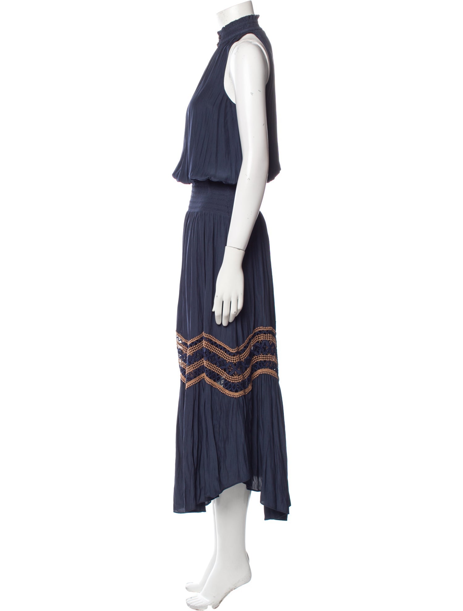 Ramy Brook Turtleneck Long Dress w/ Tags