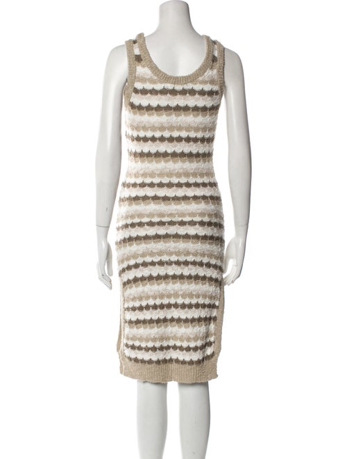 Ramy Brook Striped Midi Length Dress