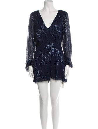 Ramy Brook V-Neck Romper