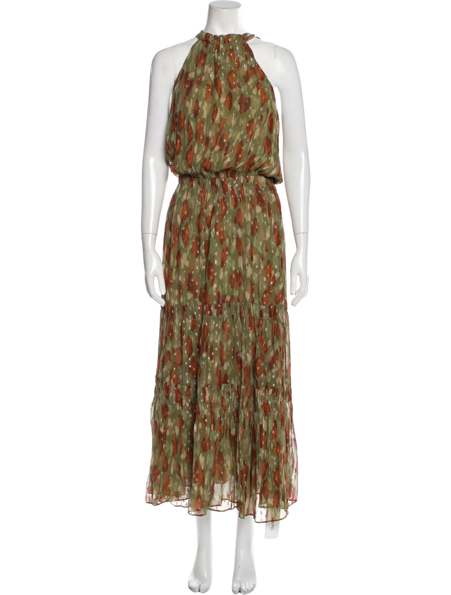 Ramy Brook Printed Long Dress w/ Tags