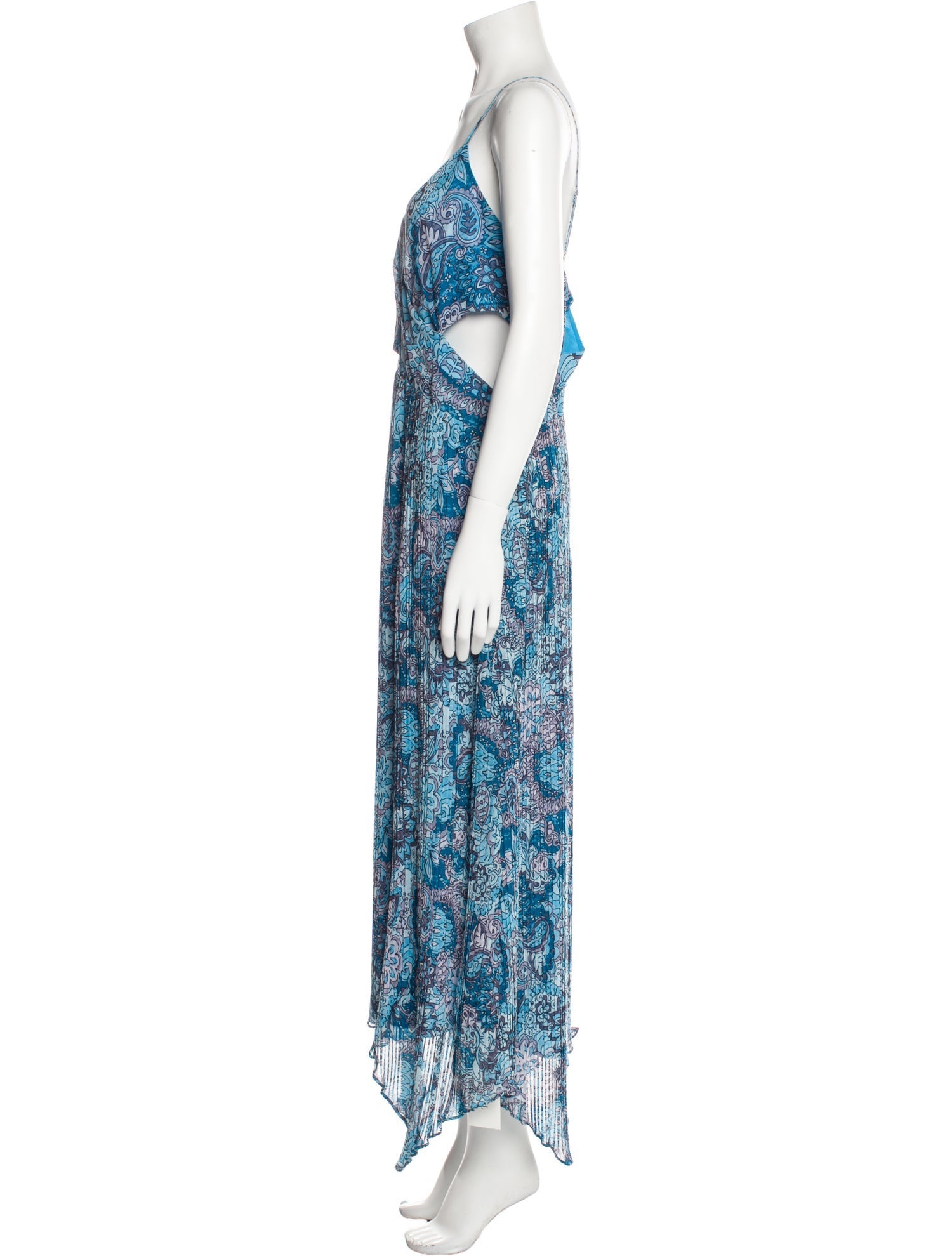 Ramy Brook Floral Print Long Dress