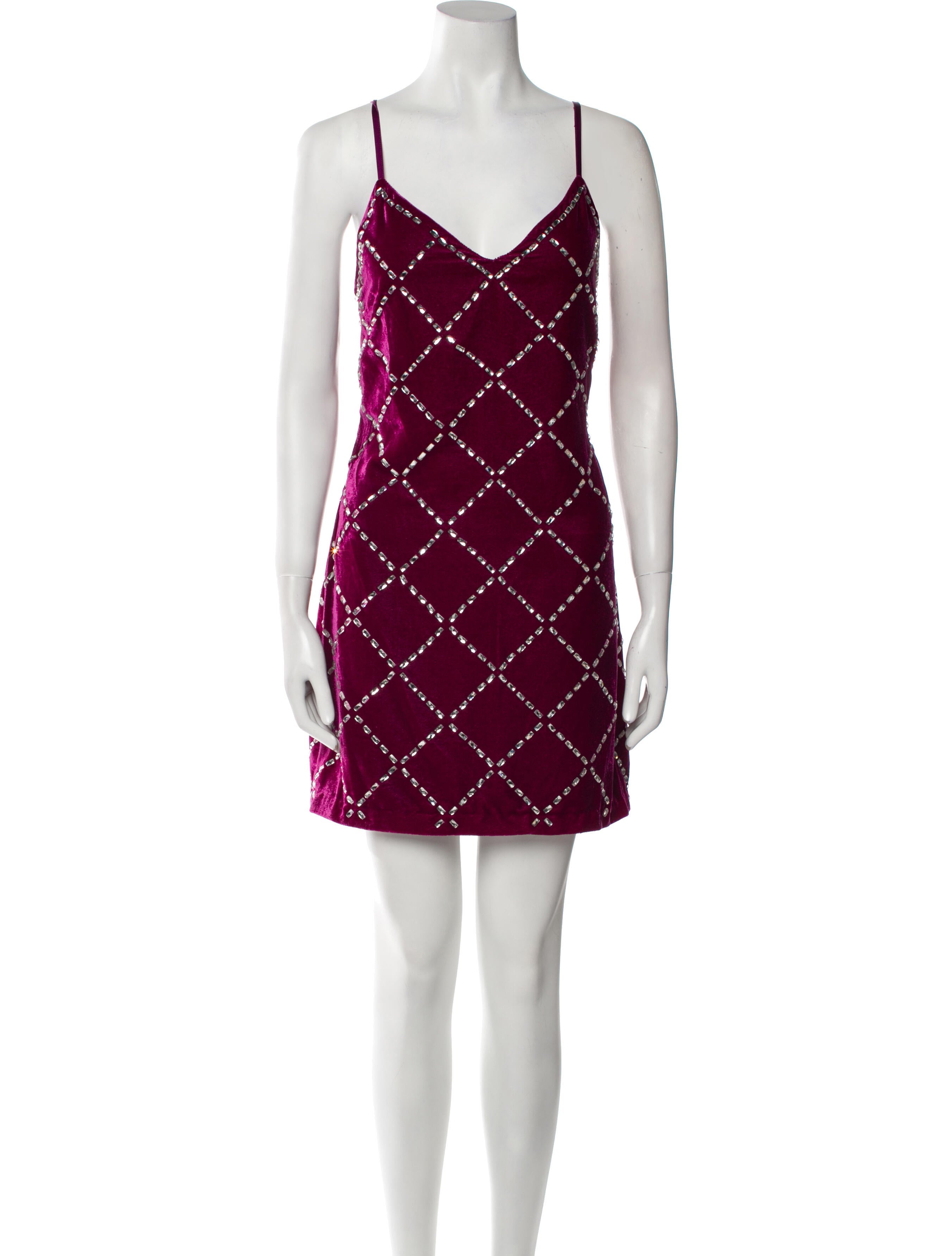 Ramy Brook Plaid Print Mini Dress