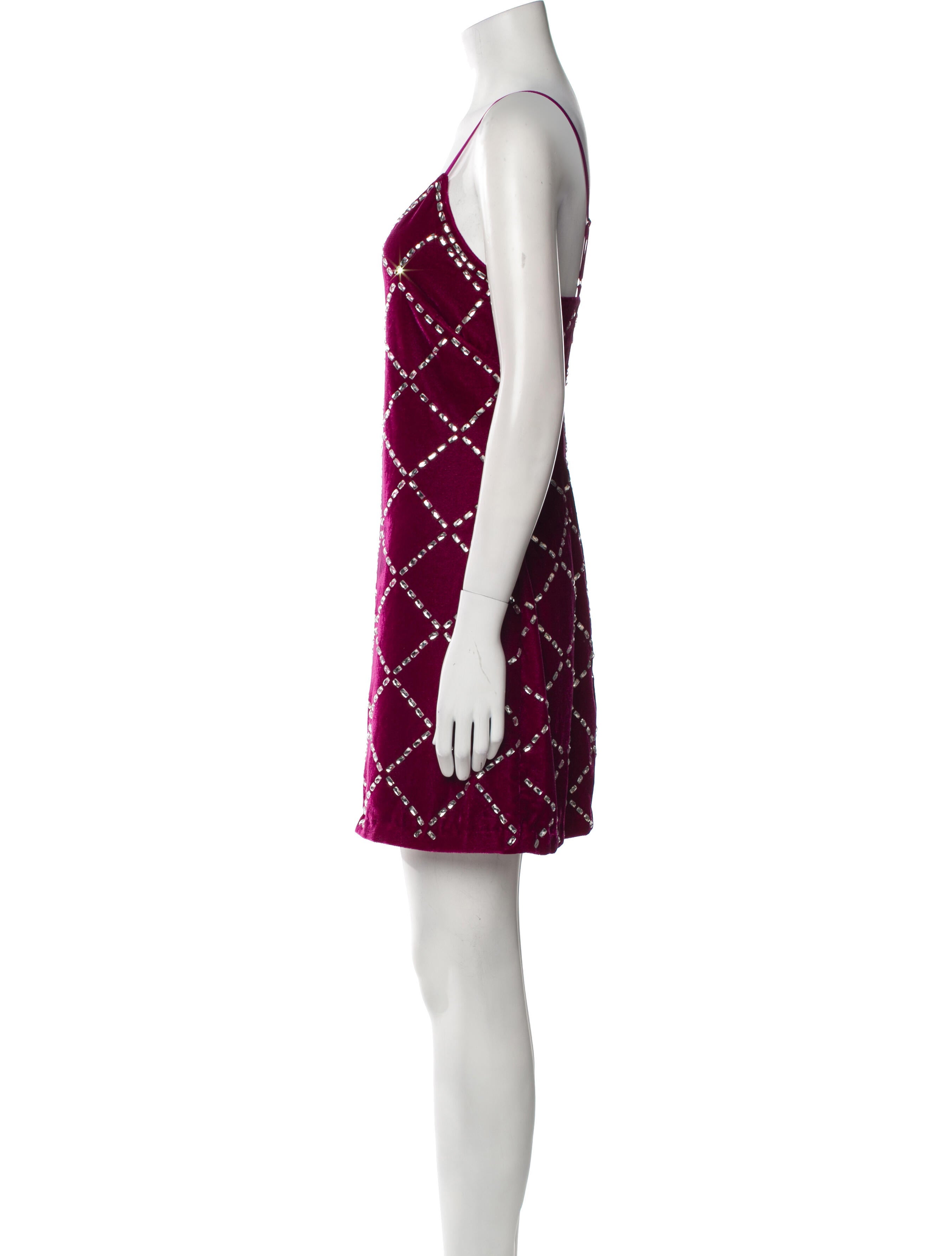 Ramy Brook Plaid Print Mini Dress