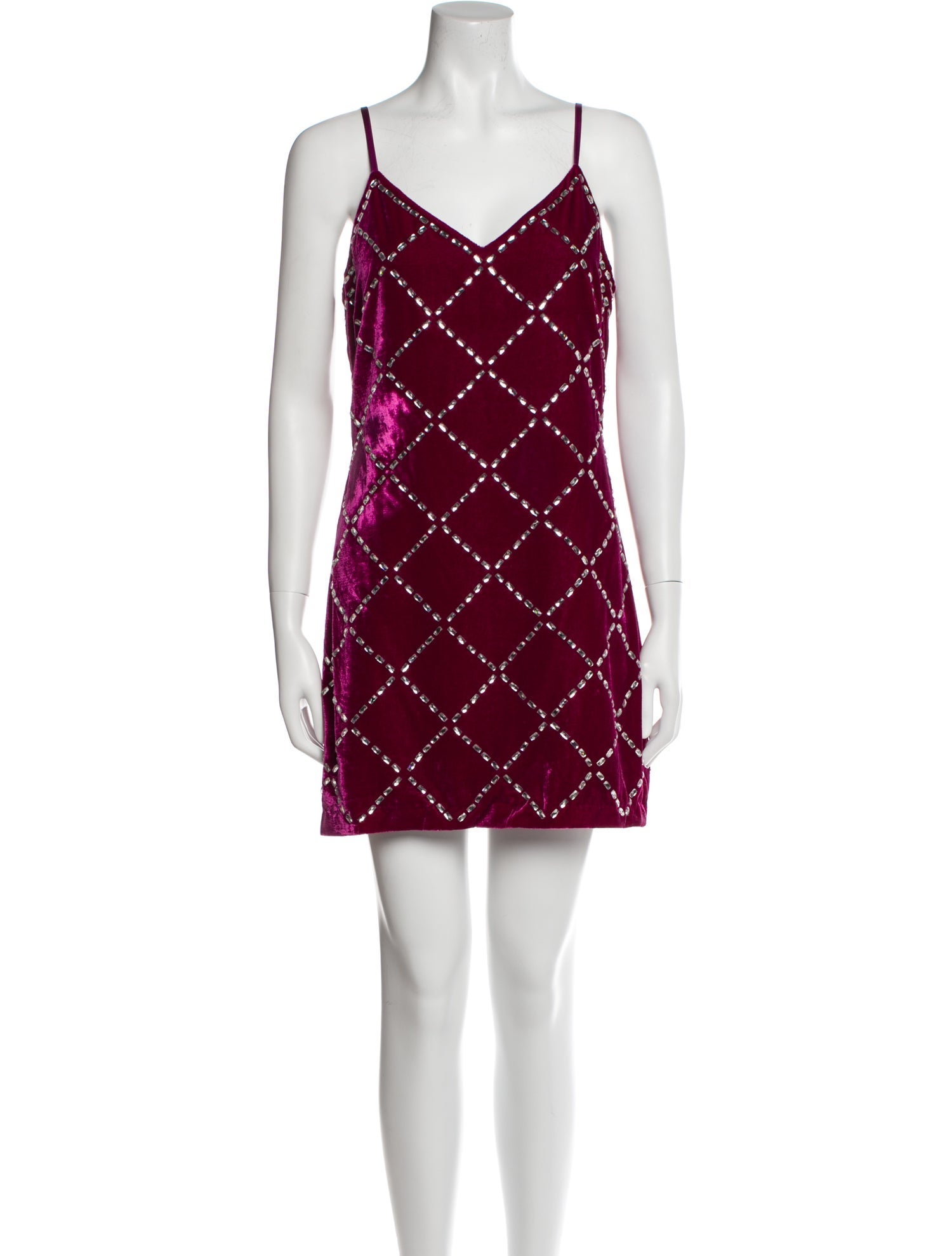 Ramy Brook Plaid Print Mini Dress