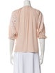 Ramy Brook Mock Neck Three-Quarter Sleeve Blouse