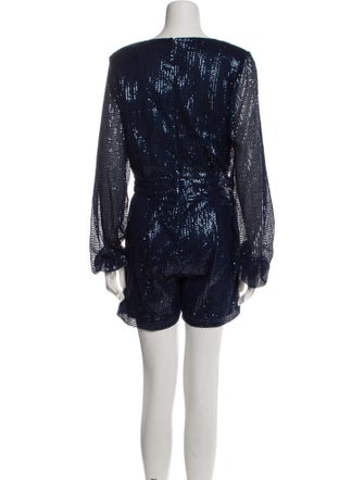 Ramy Brook Plunge Neckline Romper