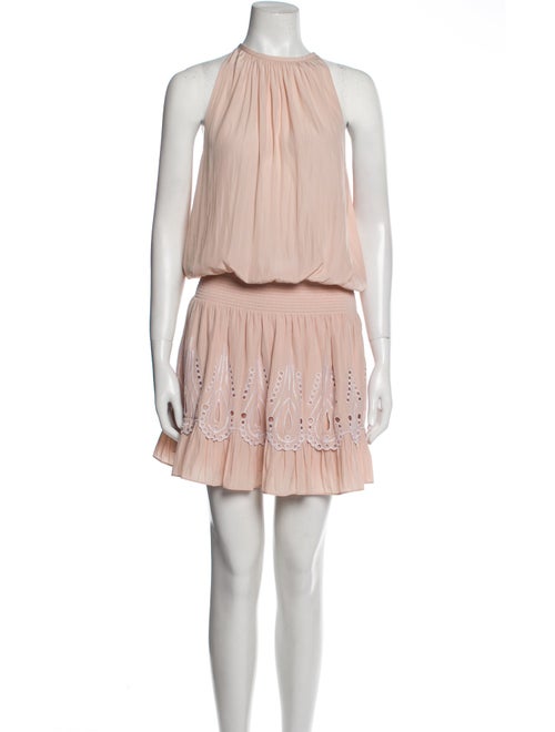 Ramy Brook Crew Neck Knee-Length Dress