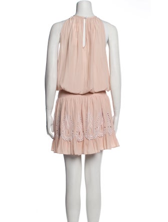 Ramy Brook Crew Neck Knee-Length Dress