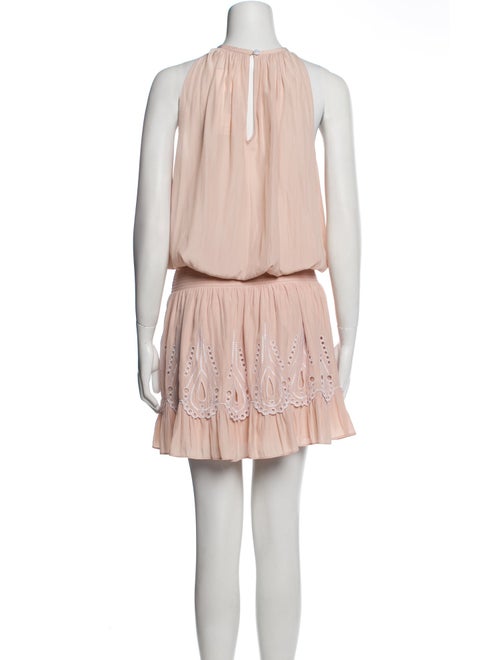 Ramy Brook Crew Neck Knee-Length Dress