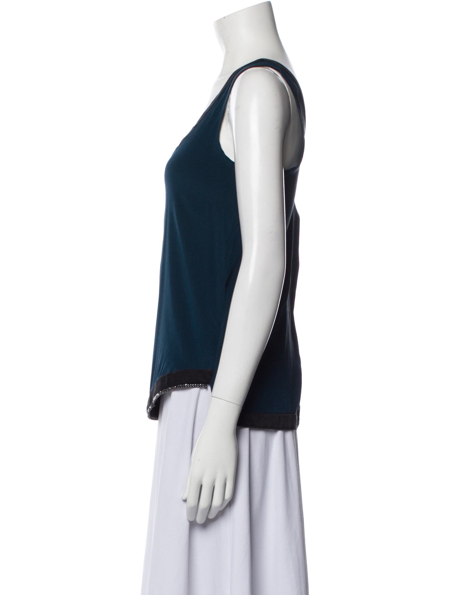 Ramy Brook Scoop Neck Sleeveless Top