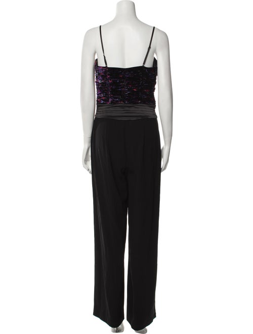 Ramy Brook Printed Square Neckline Jumpsuit
