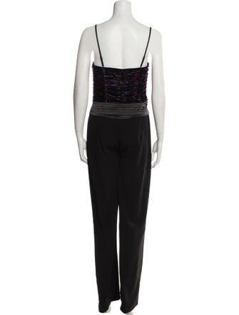 Ramy Brook Printed Square Neckline Jumpsuit