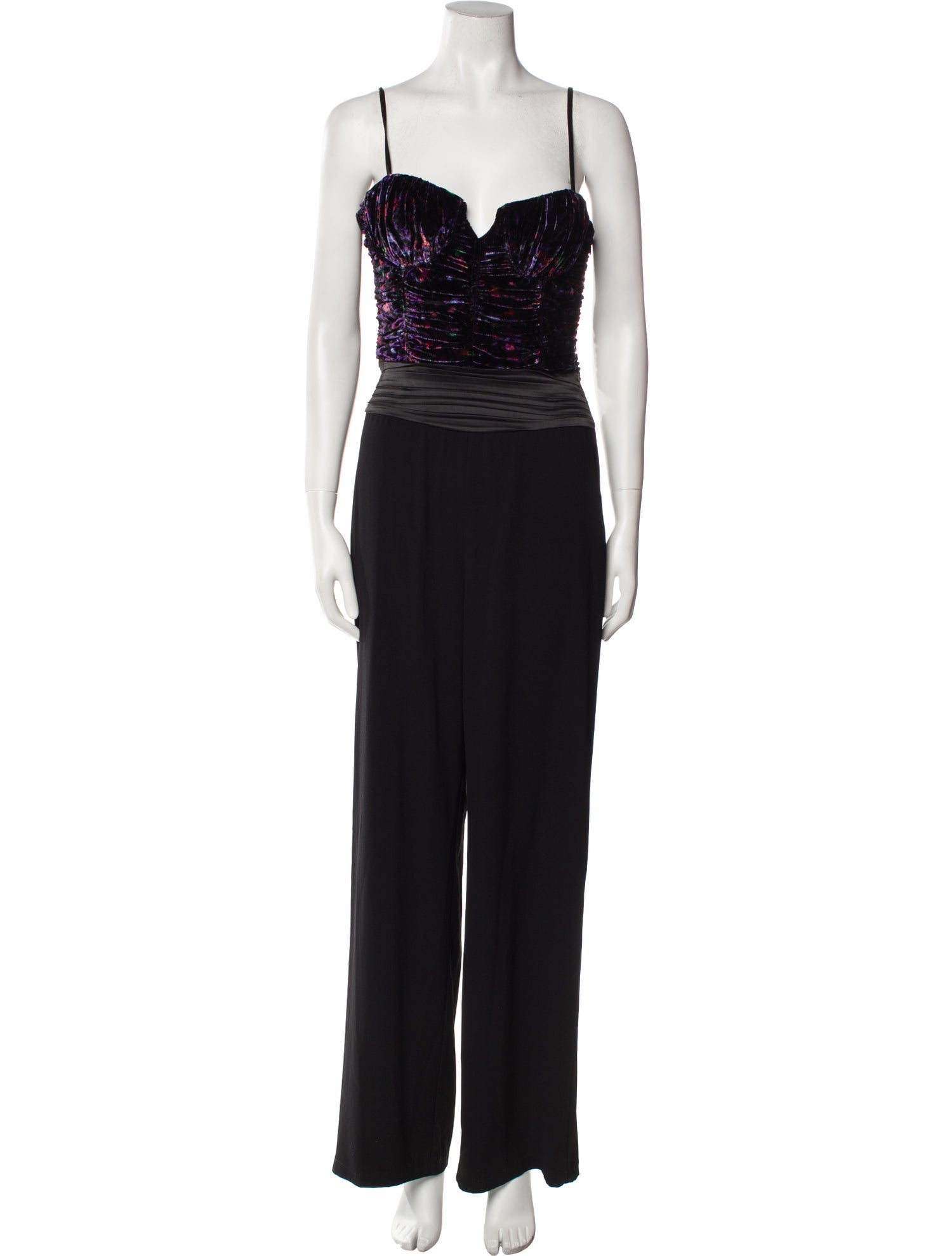 Ramy Brook Printed Square Neckline Jumpsuit