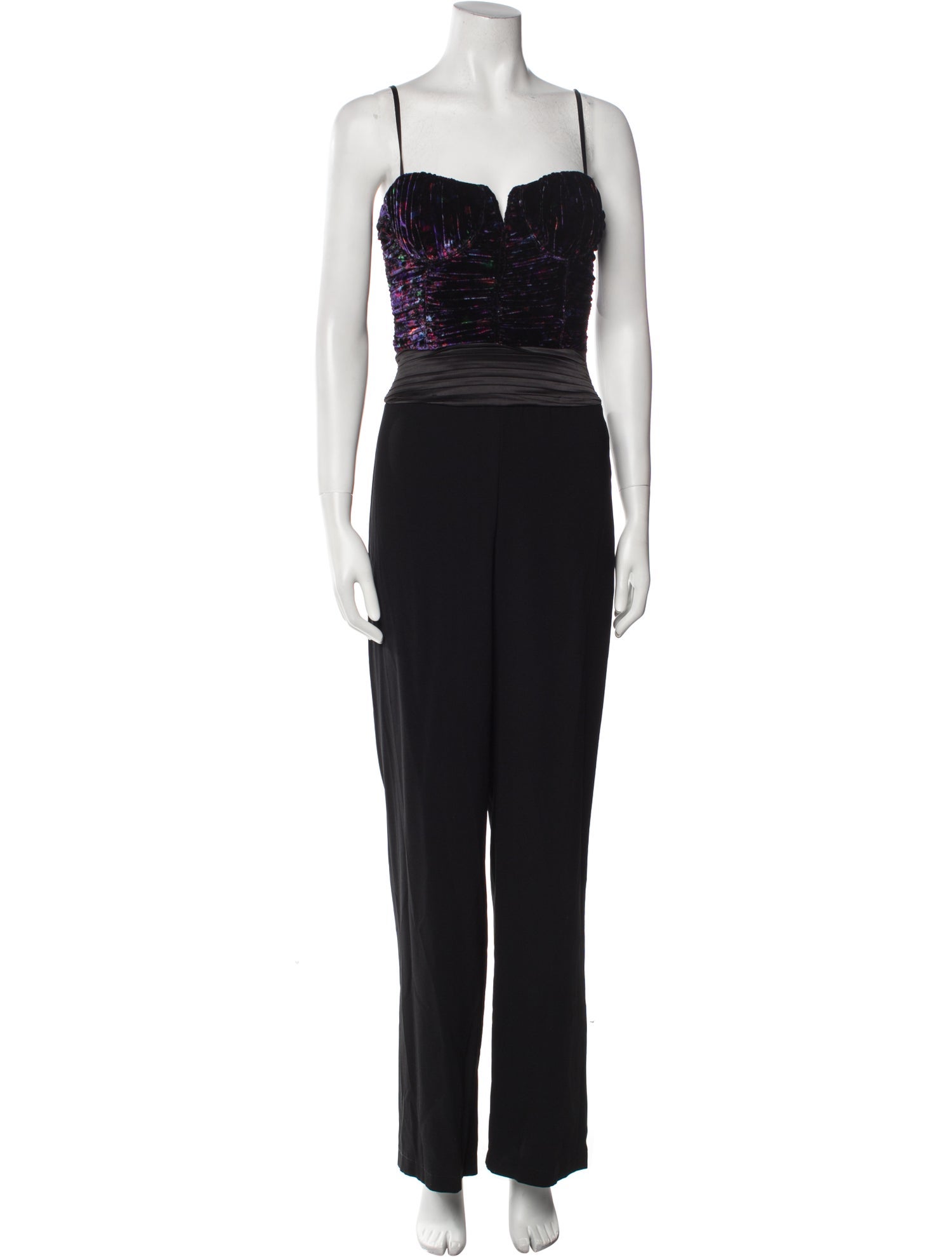 Ramy Brook Printed Square Neckline Jumpsuit