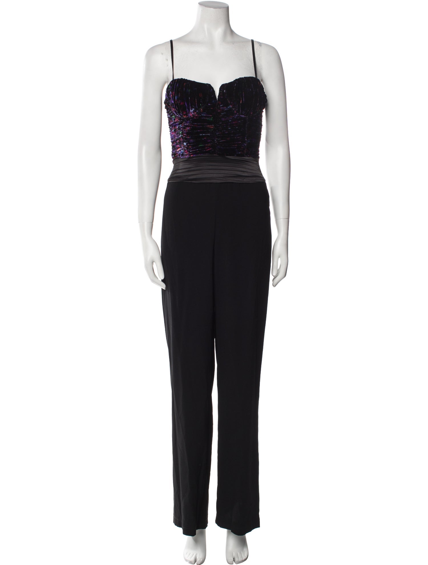 Ramy Brook Printed Square Neckline Jumpsuit