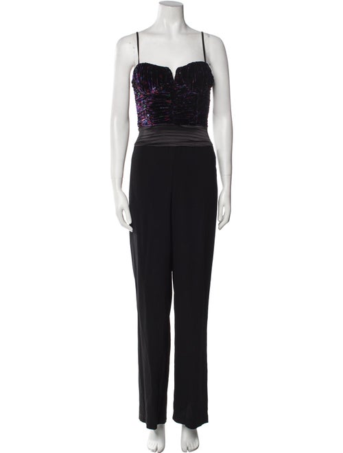 Ramy Brook Printed Square Neckline Jumpsuit