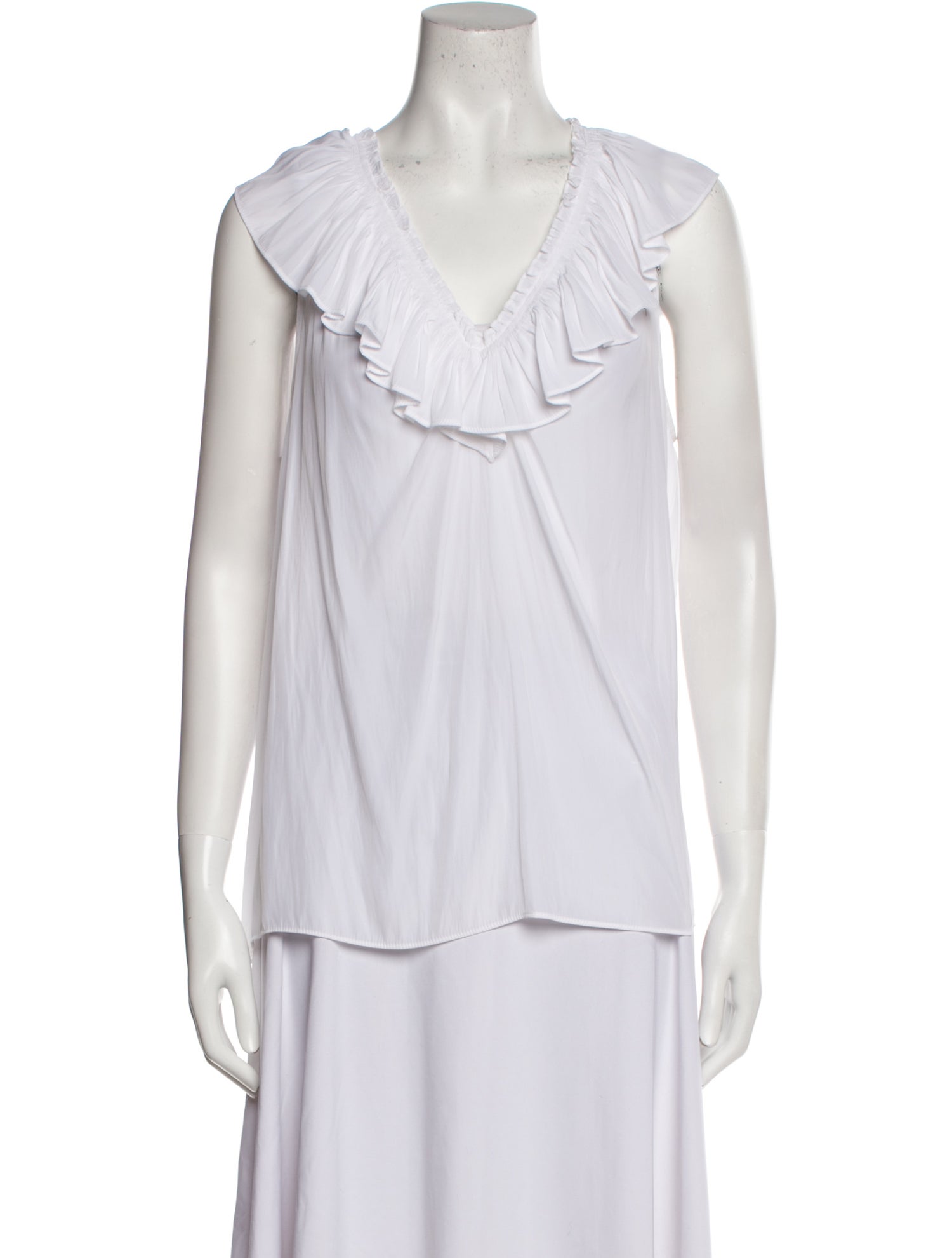 Ramy Brook V-Neck Sleeveless Blouse