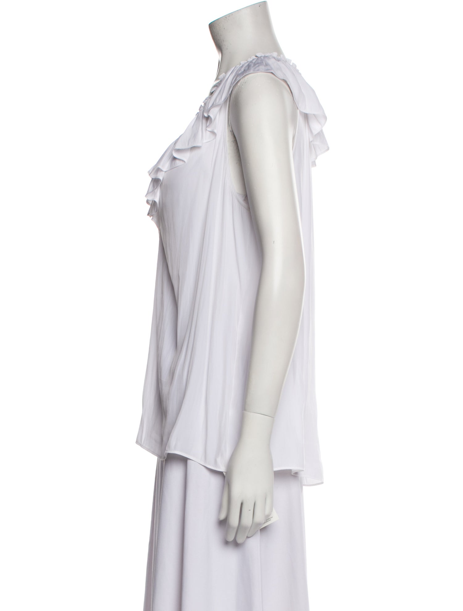 Ramy Brook V-Neck Sleeveless Blouse