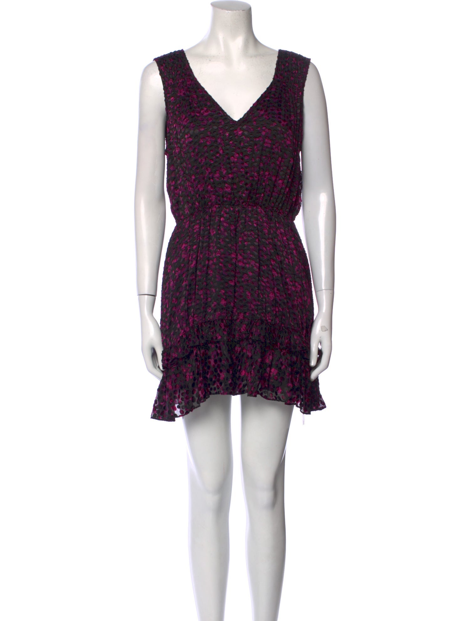 Ramy Brook Floral Print Mini Dress